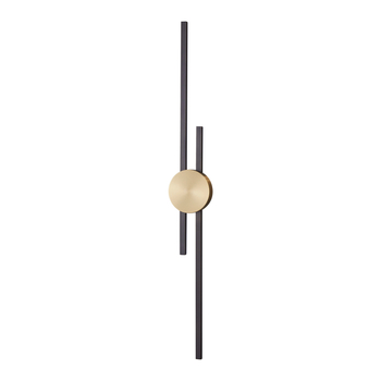 kinkiet czarny CENTRO 92 cm