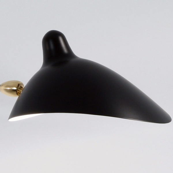 Stylowa lampa podłogowa CRANE-1F - elegancka, minimalistyczna, czarna, 160 cm