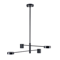 Lampa wisząca CLEX - 4Pczarny ledowy pająk 100 cm Step into Design