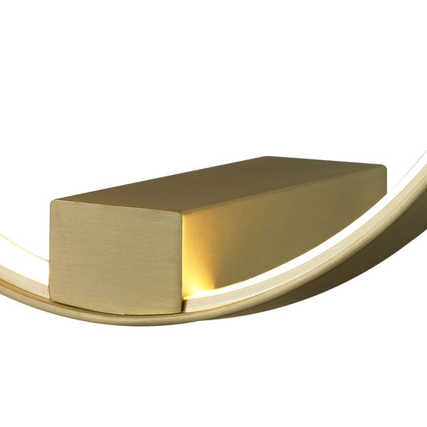Kinkiet ACIRCULO złoty ledowy okrągły 30 cm Step into Design