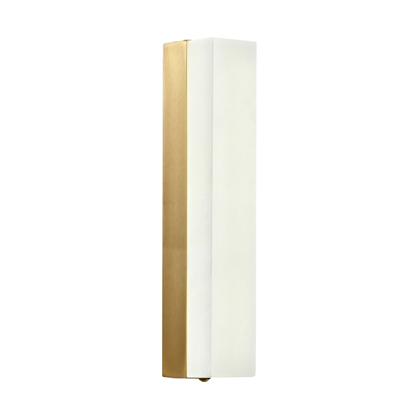 Kinkiet  BLOCK  biały marmurowy prostokąt 40 cm Step into Design