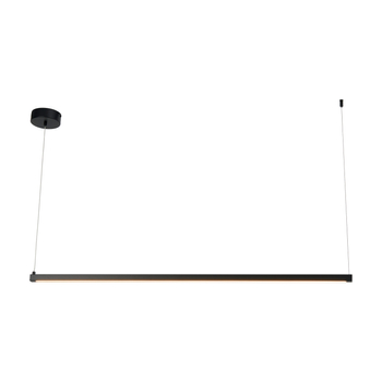 Lampa wisząca BEAM-120 ledowa czarna listwa 120 cm