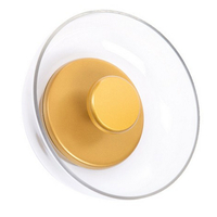 Kinkiet złoty  DISCO LED -  23 cm 