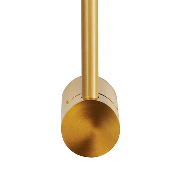 Kinkiet złoty SPARO LED- 60 cm