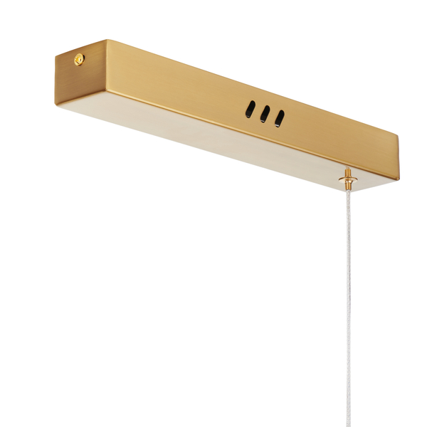 Lampa wisząca LONGIN-120 LED złoty 120 cm