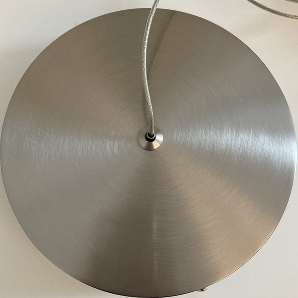 Lampa wisząca CIRCLE 40+60+60 ledowy ring nikiel Step into Design