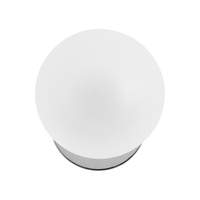 Kinkiet APIA chrom 15 cm - okrągła lampa ścienna w kształcie kuli, nowoczesna