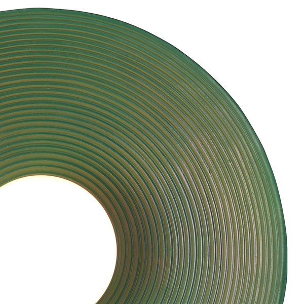 Kinkiet ścienny ILUSIONI - nowoczesny okrągły zielony 26 cm