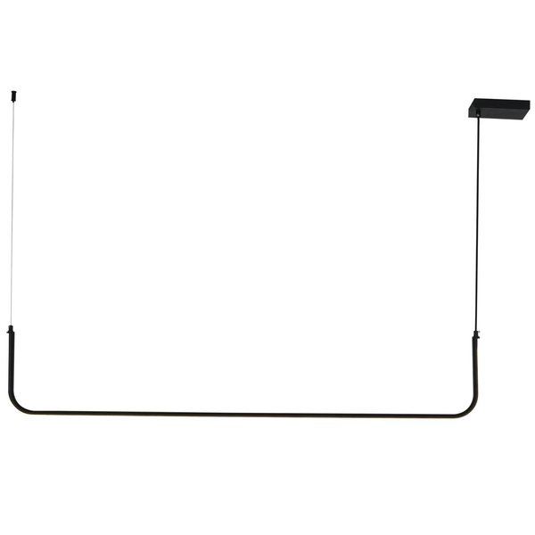 Lampa wisząca MINIMA-1 ledowa czarna listwa 120 cm Step into Design