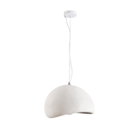 Lampa wisząca STONE o kształcie kamienia biała  40 c