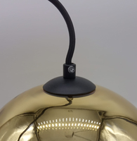 Lampa wisząca MIRROR GLOW - S złota zklana kula 25 cm Step into Design