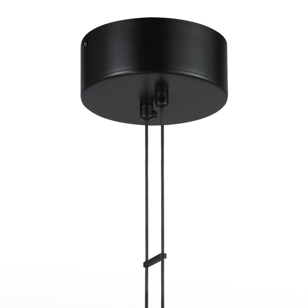 Lampa wisząca COCO 1 czarny ring ledowy 40 cm Step into Design