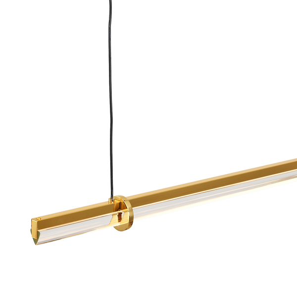 Lampa wisząca LOVELY ledowa złota listwa 120 cm Step into Design