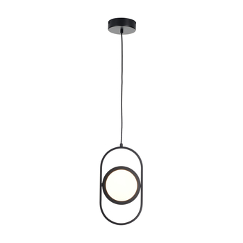 Lampa wisząca ELIPSE MINI LED czarna 32 cm