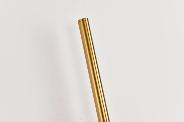 Kinkiet LED ROD 60 cm - złota nowoczesna lampa ścienna liniowa
