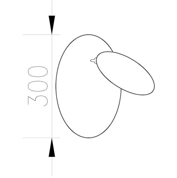 Kinkiet PILLS biały okrąg 30cm Step into Design