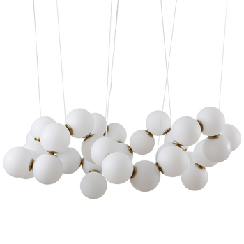 Lampa wisząca CORALLI-100 korale białe 100 cm