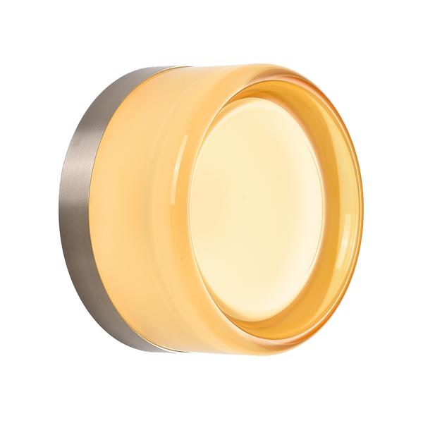 Kinkiet CANDY LED  bursztynowy drops  13,5 cm Step into Design