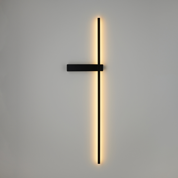 Kinkiet SOUL ledowy czarny matowy 90 cm Step into Design