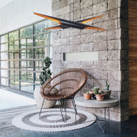 Lampa wisząca BLACK TUBE czarno złota tuba 100 cm 