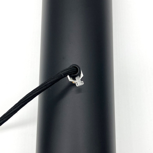 Lampa wisząca BLACK TUBE czarno złota tuba 100 cm Step into Design