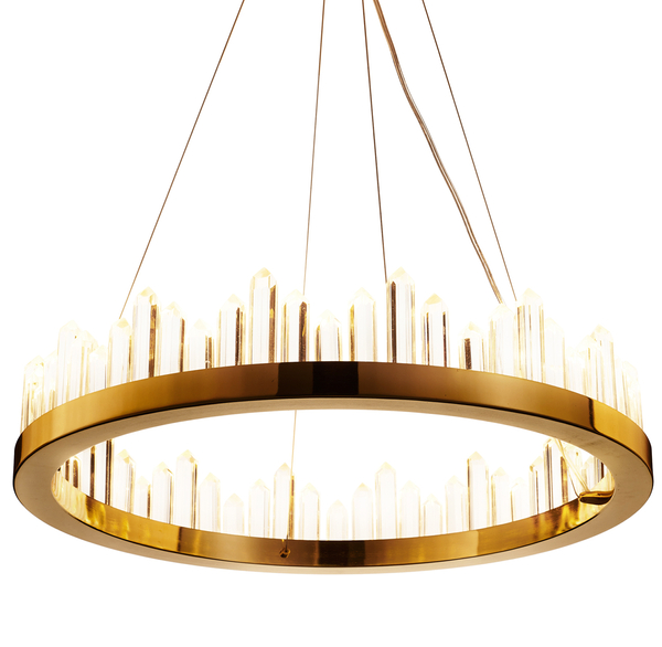 Lampa wisząca LUSSO LED złota 60 cm Step into Design