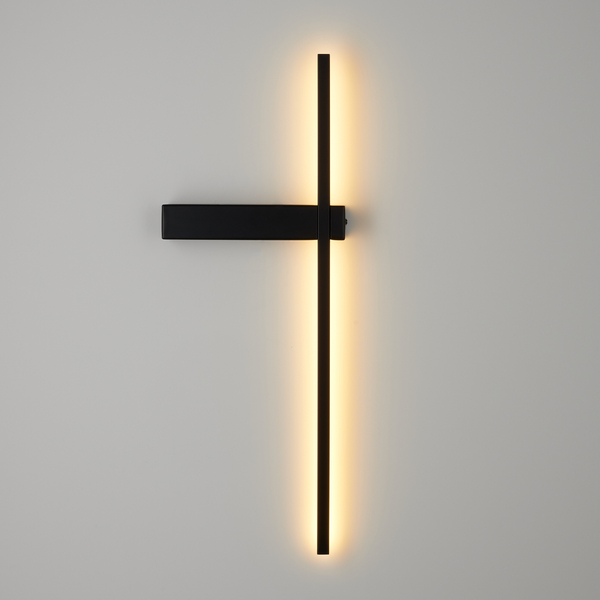 Kinkiet SOUL ledowy czarny matowy 60 cm Step into Design