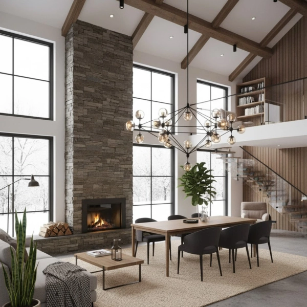 Lampa wisząca żyrandol szklane okrągłe bursztynowe klosze ASTRIFERO-15 