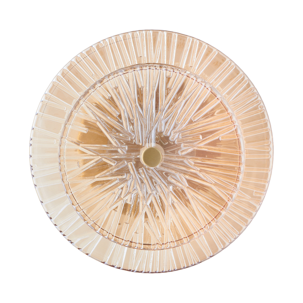 Kinkiet bursztynowy LUXIO LED  20 cm 