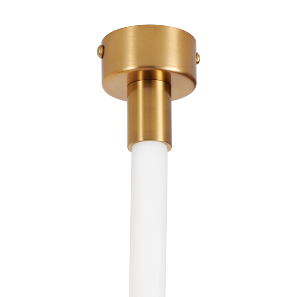 Lampa wisząca wąż LED złoto-biała 400 cm  - SNAKE