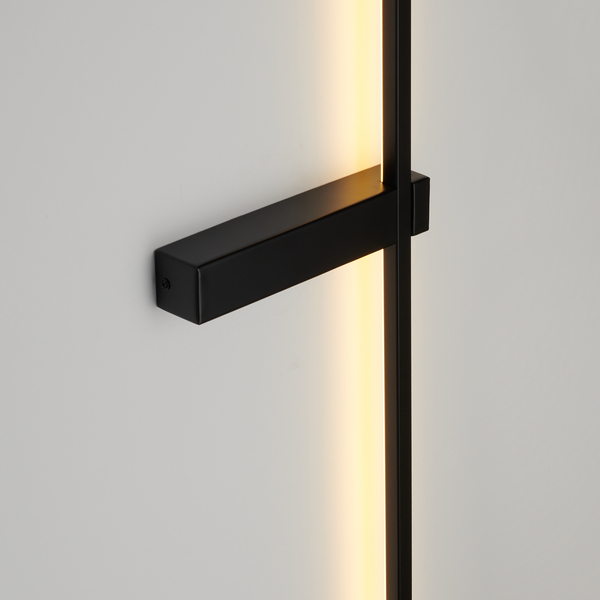 Kinkiet SOUL ledowy czarny matowy 90 cm Step into Design