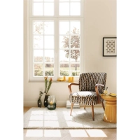 Stolik kawowy boczny JAYA - metalowy kolumnowy designerski, zielony khaki wys. 43 cm