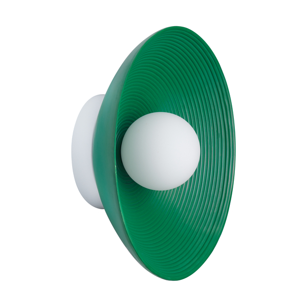 Kinkiet ILUSIONI zielona 26 cm