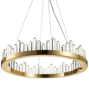 Lampa wisząca LUSSO LED złota 60 cm Step into Design