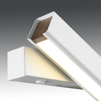 Kinkiet LED BASTON biały prostokątny 20 cm - ruchomy, nowoczesny