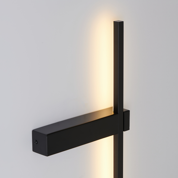 Kinkiet SOUL ledowy czarny matowy 60 cm Step into Design