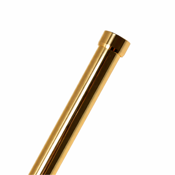 SPARO LED 100 cm - nowoczesny, długi kinkiet w złotym połysku