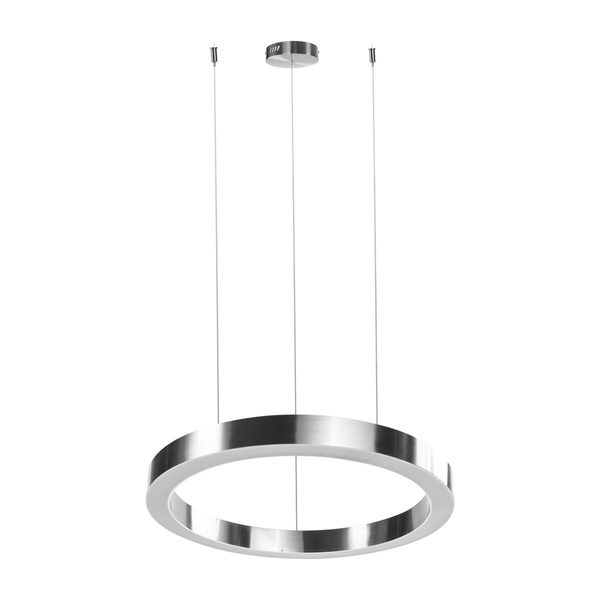 Lampa wisząca CIRCLE 40+60+60 ledowy ring nikiel Step into Design