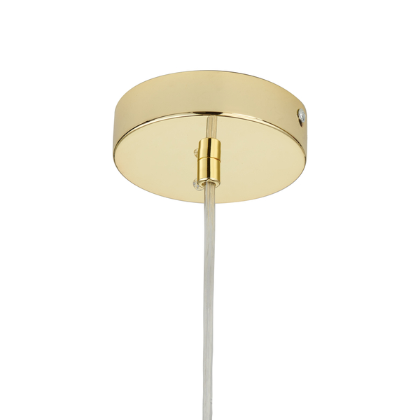 Lampa wisząca złota lustrzana szklana kula FLASH S 20 cm