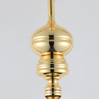 Lampa wisząca złota lśniąca powłoka glamour 25 cm Queen-1
