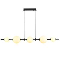 Lampa wisząca MILA biała 140 cm szklane kule Step into Design