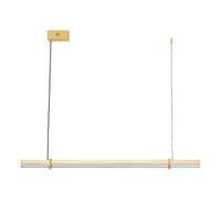 Lampa wisząca LOVELY ledowa złota listwa 100 cm 