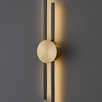 Kinkiet CENTRO ledowy czarny 92 cm Step into Design