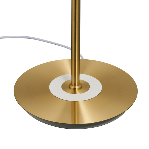Lampa podłogowa ARTDECO biała 162 cm