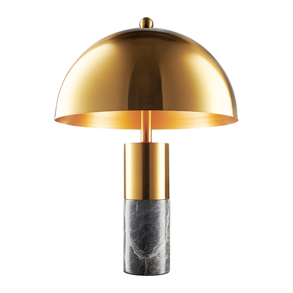 Lampa biurkowa złota 50x70 cm