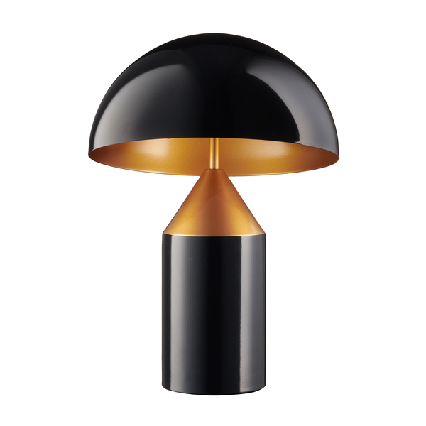 Lampa biurkowa BELFUGO L nowoczesna lampa w  czarnym kolorze 37x50 cm