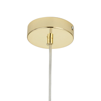 Lampa wisząca złota lustrzana szklana kula FLASH S 20 cm