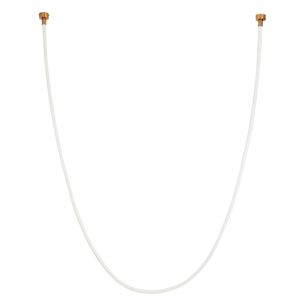 Lampa wisząca wąż LED złoto-biała 400 cm  - SNAKE