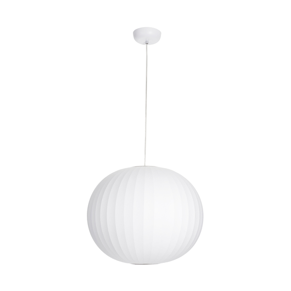 Lampa wisząca SILK okrągła biała 50 cm Step into Design
