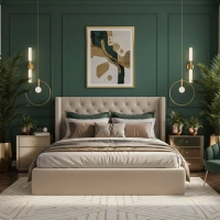 BELLA 25 cm - elegancka, złota, lampa wisząca